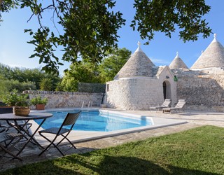 Two Trulli with private pool in Puglia