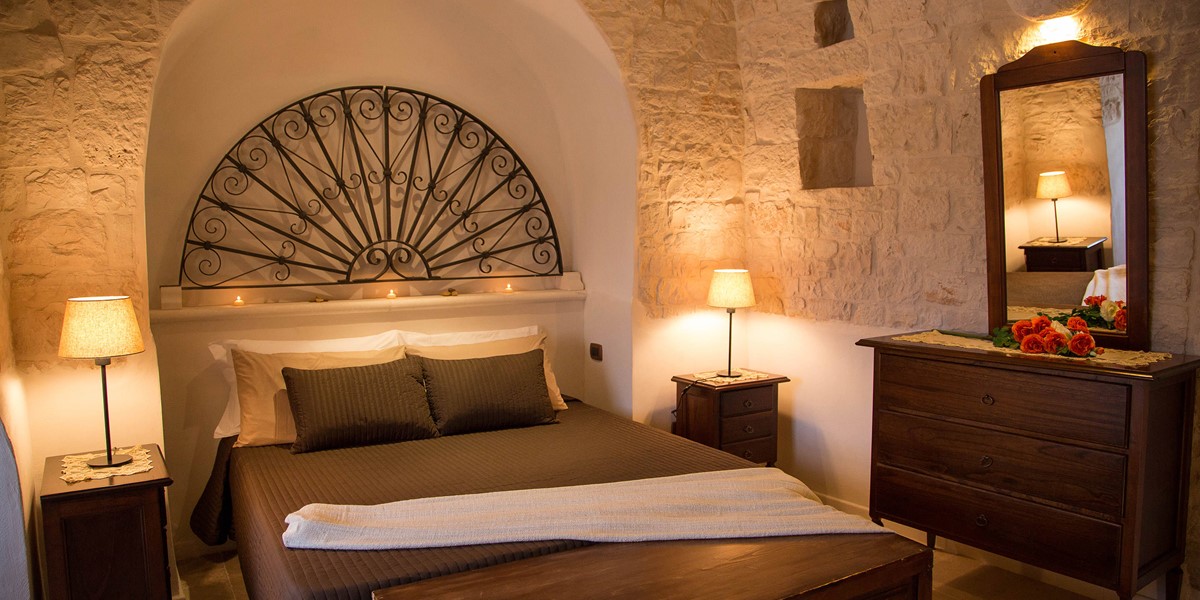 Trullo Ulive Bed 1A