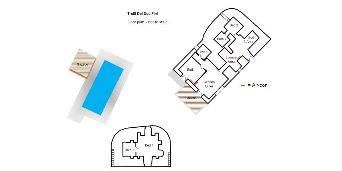 Trullo Dei Due Pini Floor Plan
