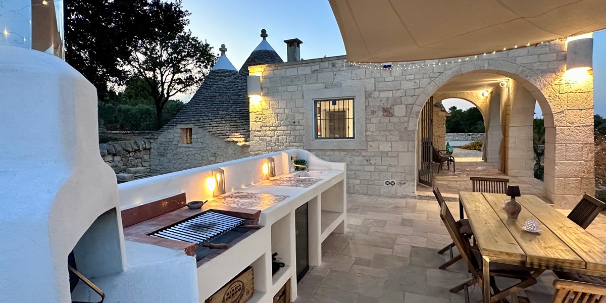 Trulli Pietra Luna Bosco Selva Pizza Oven