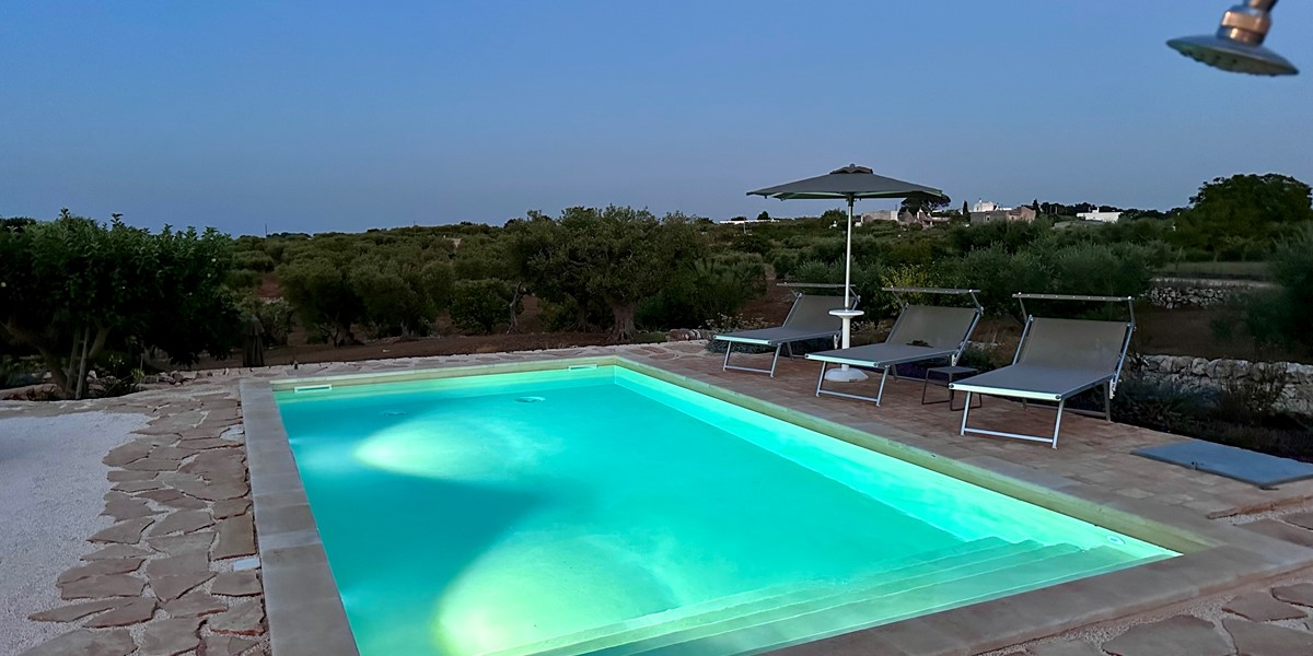 Trulli Pietra Luna Bosco Selva Night F