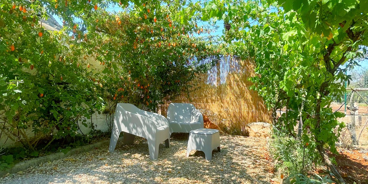 Trulli Deserio Bed 3 Private Patio